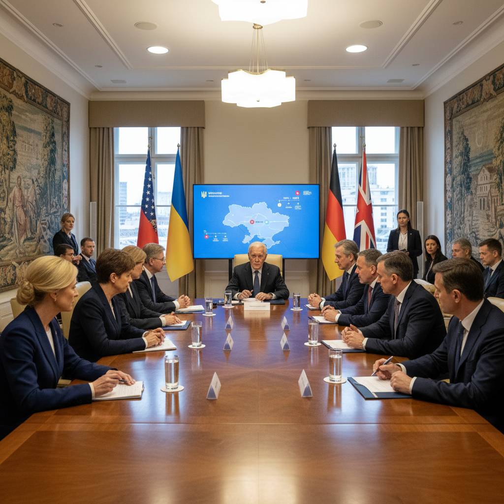European Leaders Reassure Trump on Ukraine Peace Talks